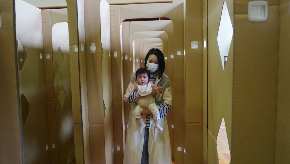 ダンボール迷路