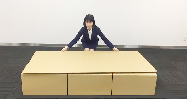 全段連推奨規格段ボールベッド