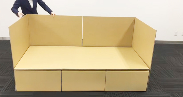 全段連推奨規格段ボールベッド