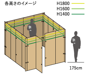 Evacuation_shelter_partition_TL,職域接種,コロナワクチン,集団接種